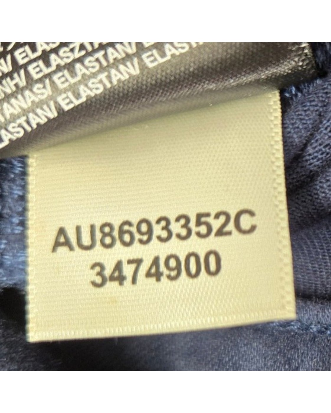 7 For All Mankind High Waisted Ankle Skinny Jean in Ink Coated