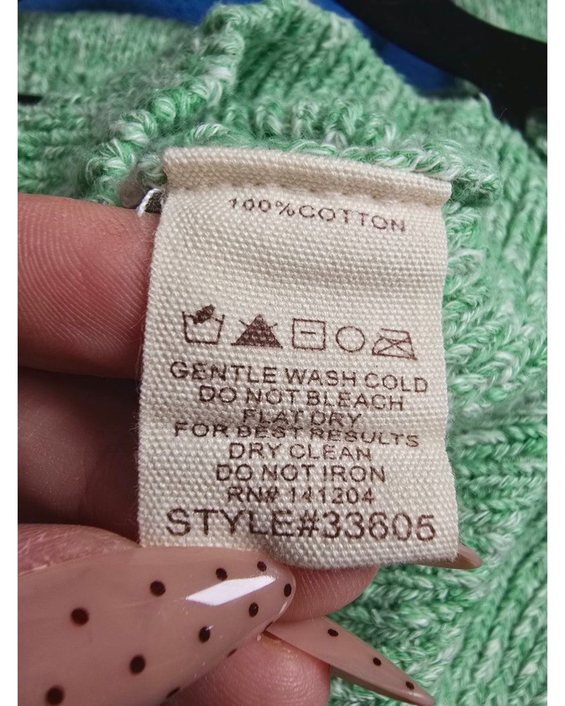 Textured Cotton Crewneck Sweater - Style# 33805