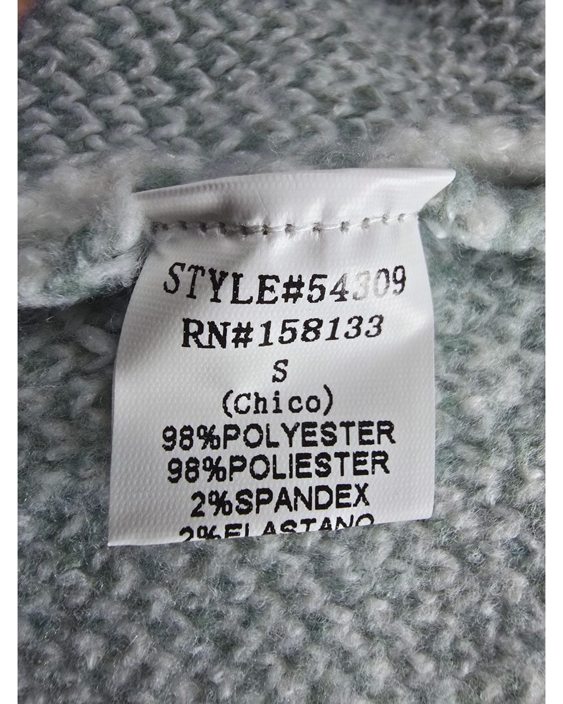 STACCATO Plaid Button-Front Knit Jacket - Style# 54309