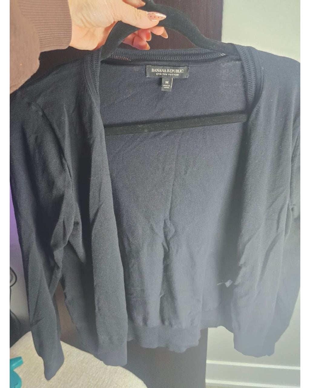 Banana Republic Lightweight Open-Front Cardigan