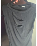 LNA Clothing Ribbed Cutout Tank Top