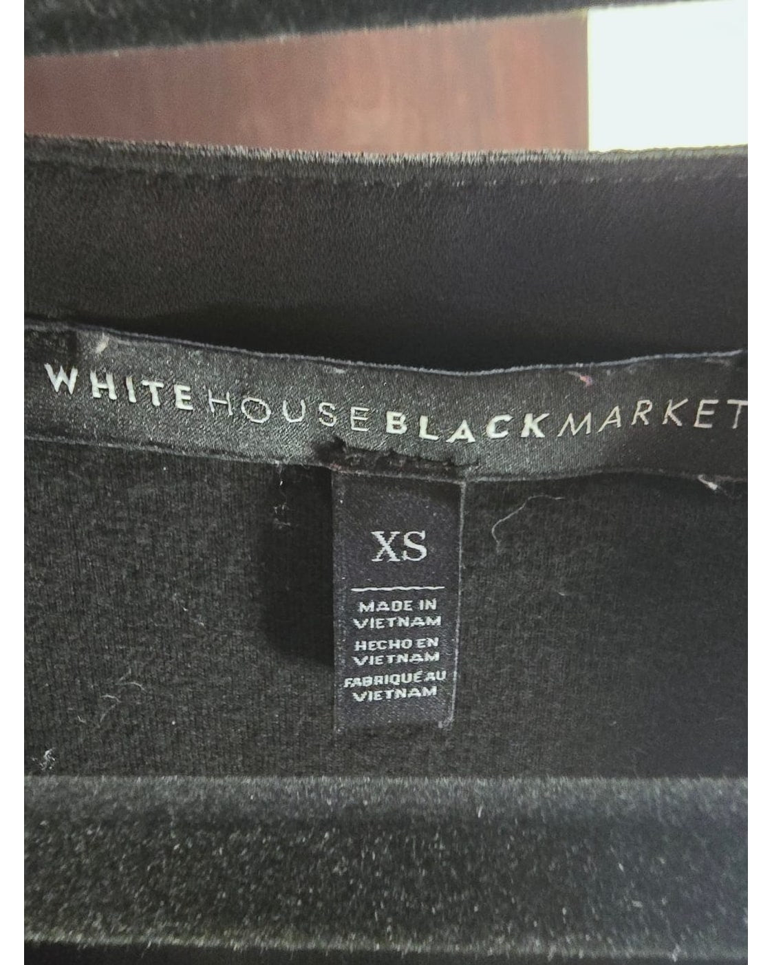 White House Black Market Ruffle-Front Long-Sleeve Knit Top