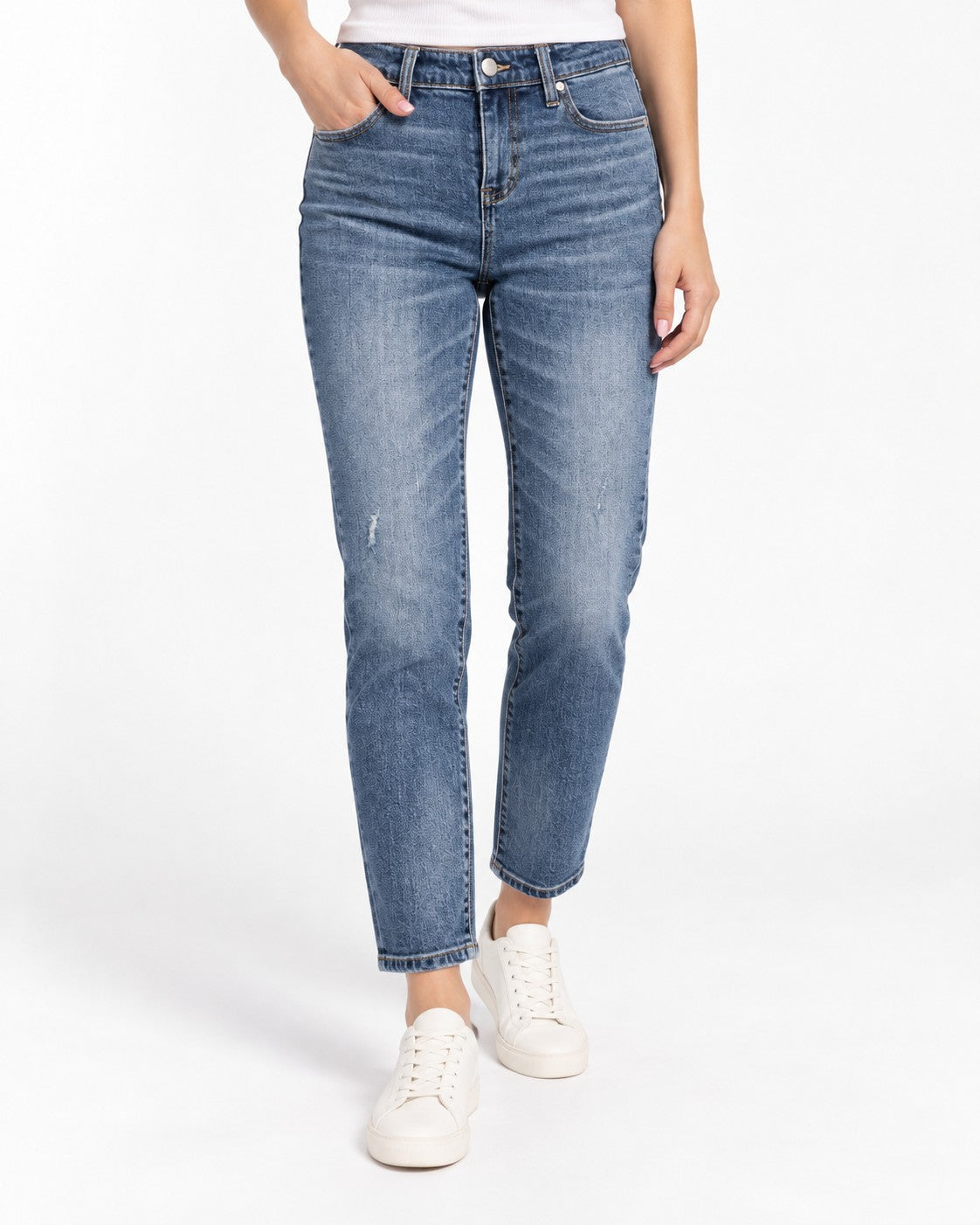 Liverpool Los Angeles Marley Girlfriend Cuffed Jeans