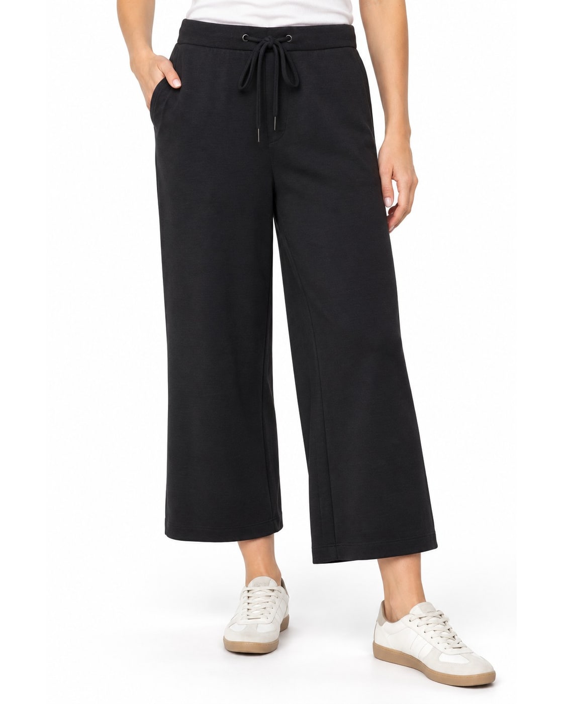 LIVERPOOL LOS ANGELES Cloud 9 Cropped Wide Leg Pants - Style# LM4582C9