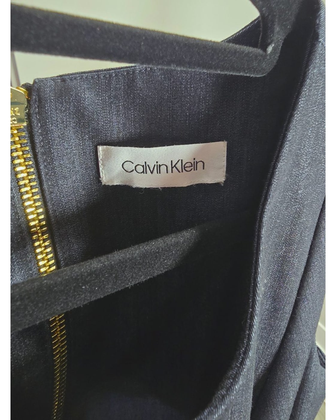 Calvin Klein Sleeveless Sheath Midi Dress