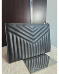 a new day Chevron Quilted Wristlet Clutch