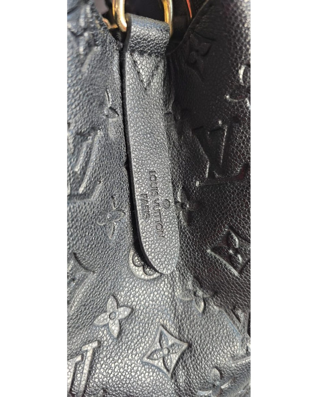 LOUIS VUITTON inspired Petit Palais PM Monogram Empreinte Handbag