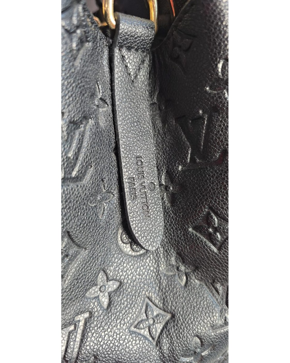LOUIS VUITTON inspired Petit Palais PM Monogram Empreinte Handbag
