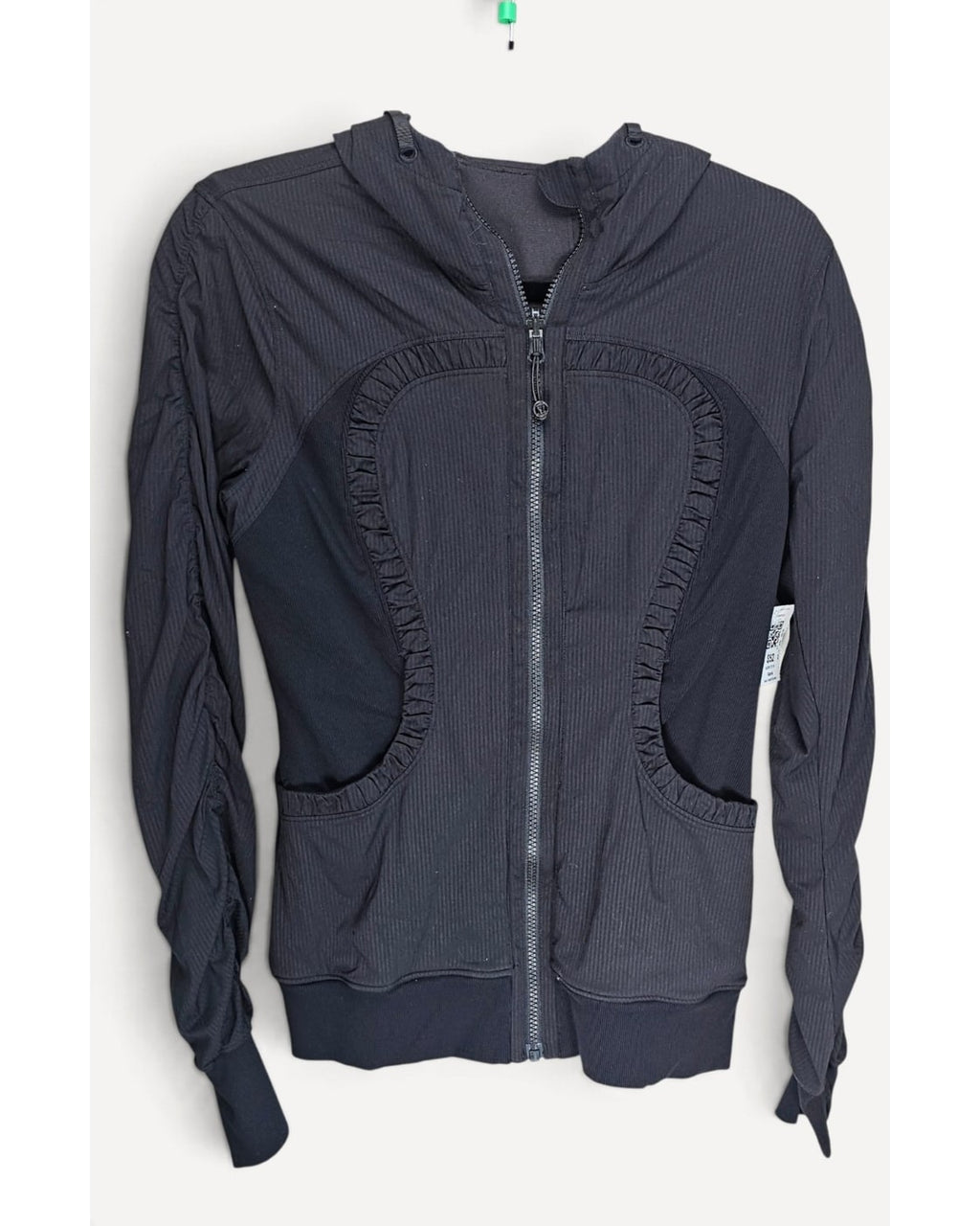 Lululemon Ruched Reversible Full-Zip Hooded Jacket