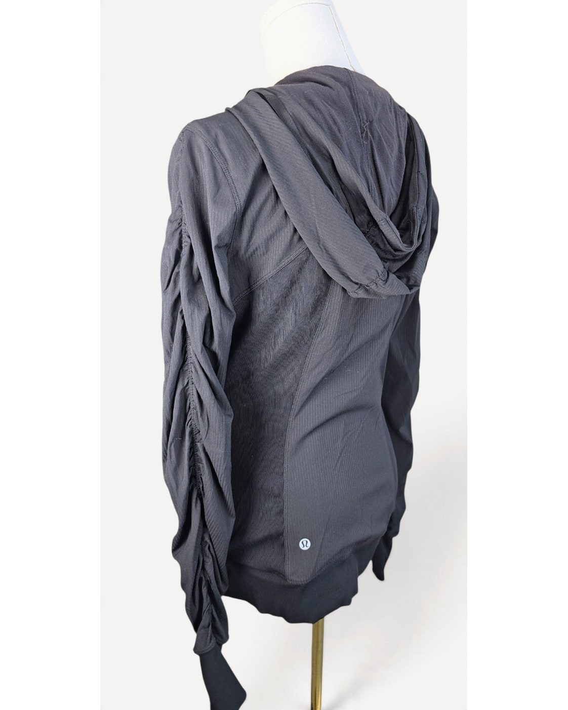Lululemon Ruched Reversible Full-Zip Hooded Jacket