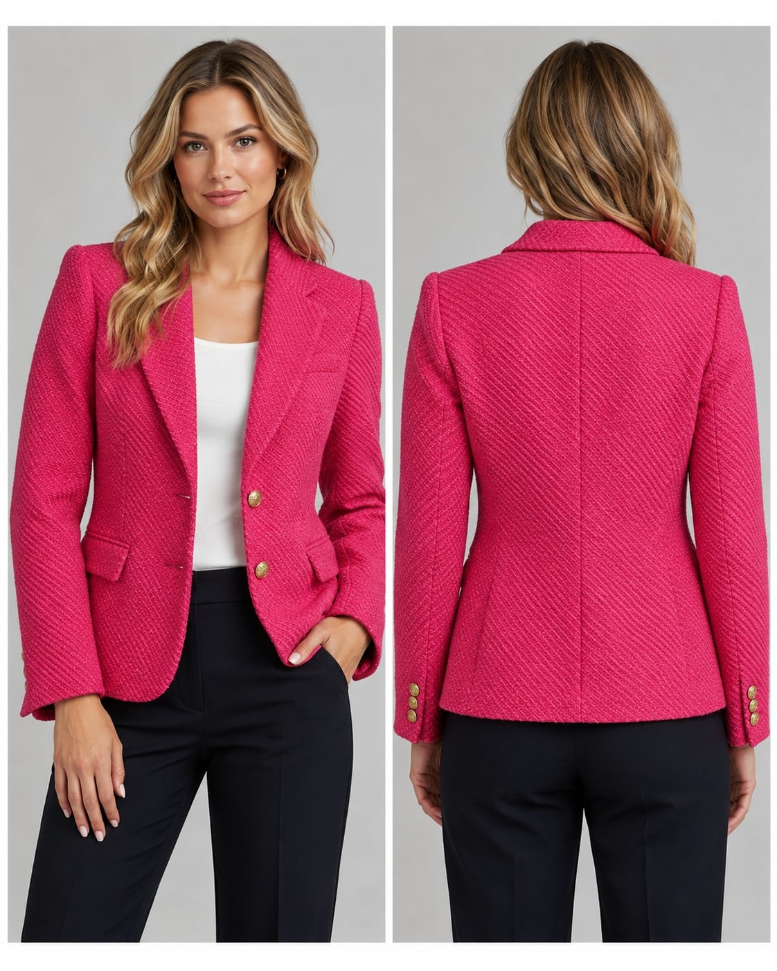 J.CREW Tweed Schoolboy Blazer - Style# BW287 - NWT
