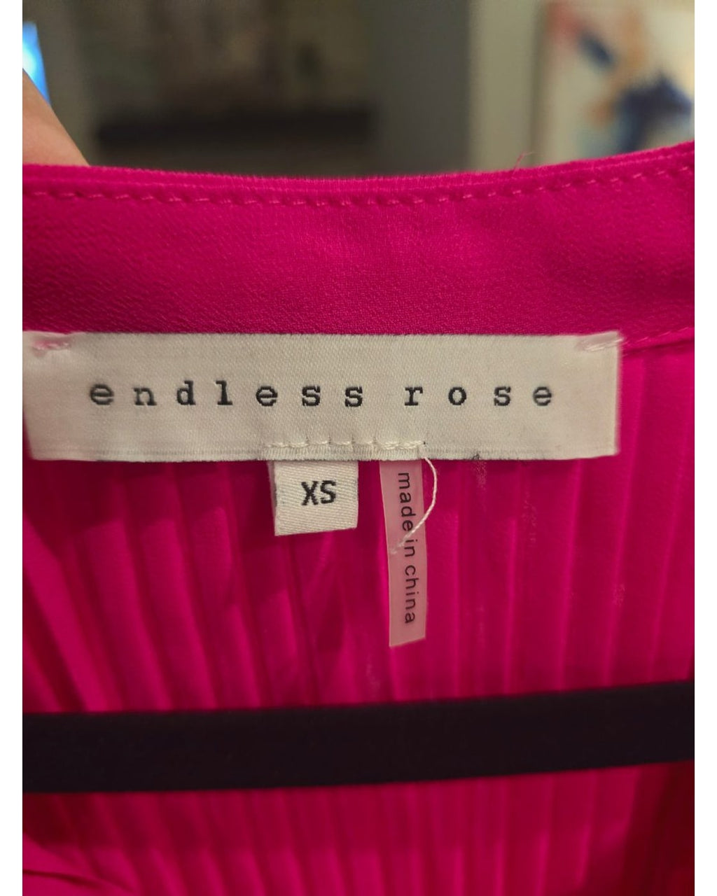 endless rose Surplice Pleated Blouse