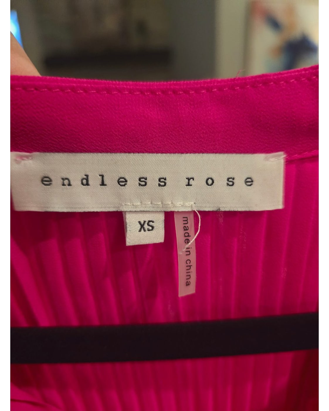 endless rose Surplice Pleated Blouse