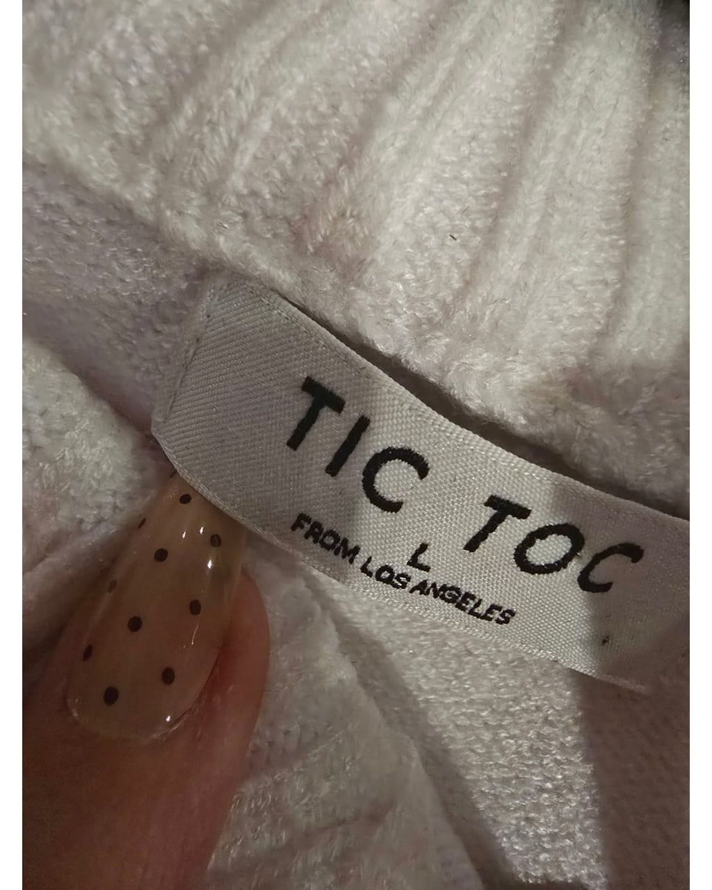 TIC TOC Half-Zip Knit Two-Piece Set (like an xs)