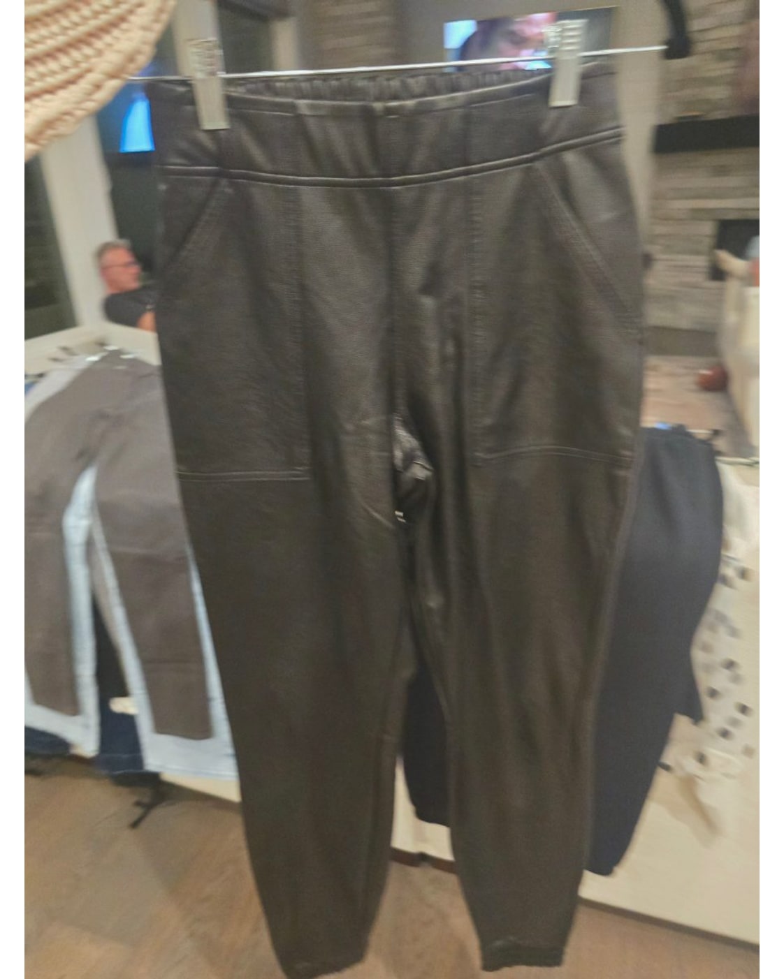 SPANX Faux Leather Joggers - Style# 20283K