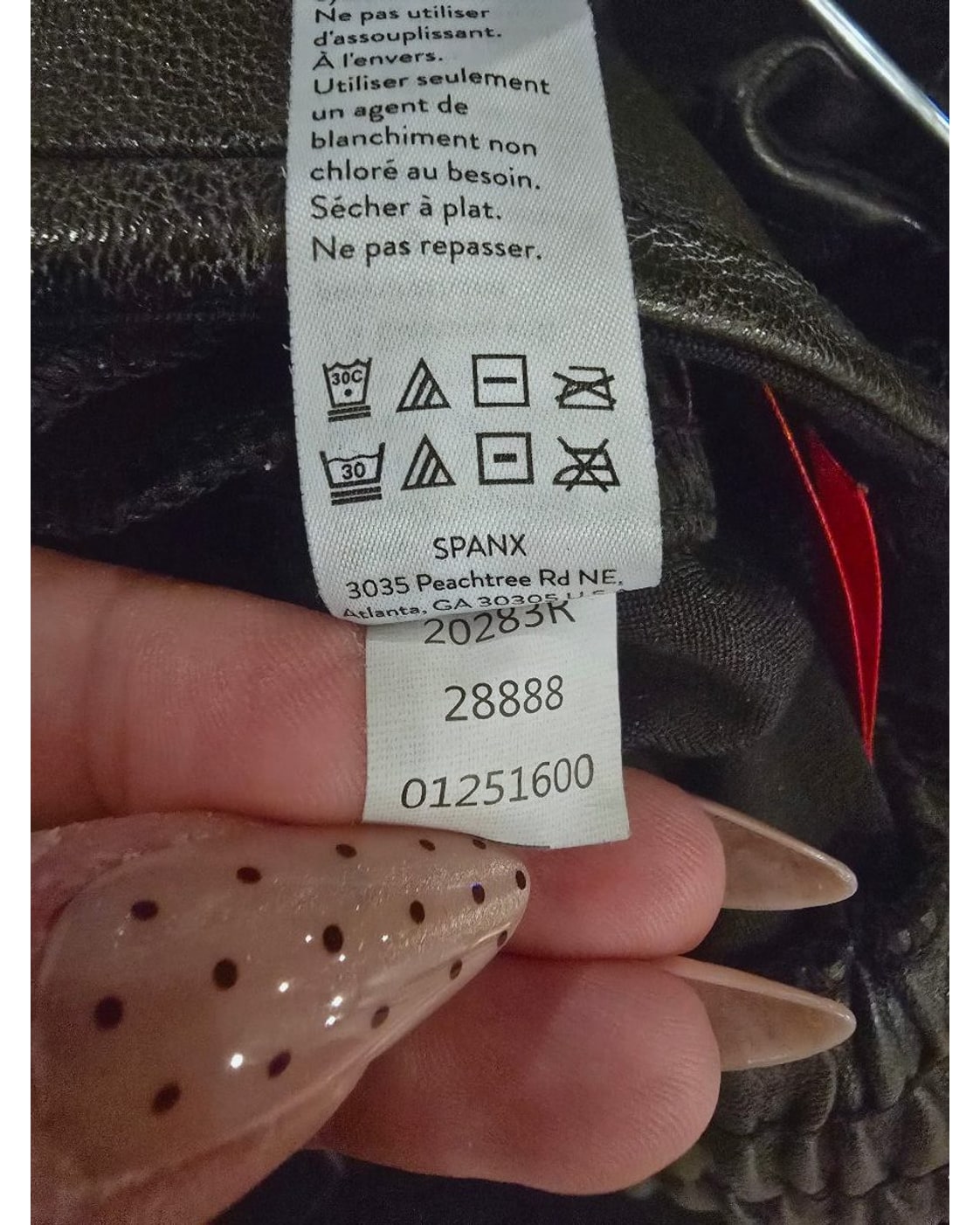 SPANX Faux Leather Joggers - Style# 20283K