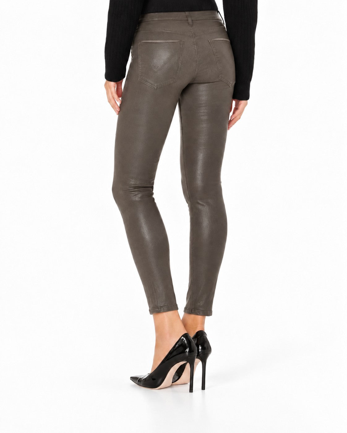 HUDSON Nico Mid-Rise Super Skinny Ankle Jeans - Style# WMA407GWF