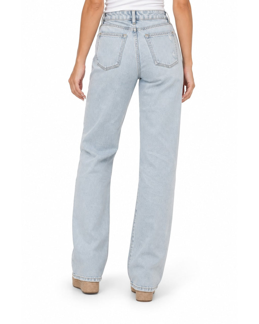 VERVET by Flying Monkey "Congenial" 90s Vintage Super High-Rise Flare Jeans