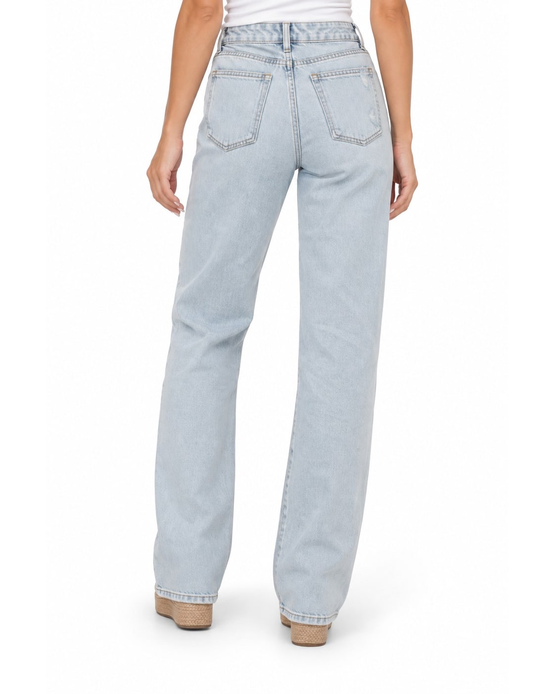 VERVET by Flying Monkey "Congenial" 90s Vintage Super High-Rise Flare Jeans