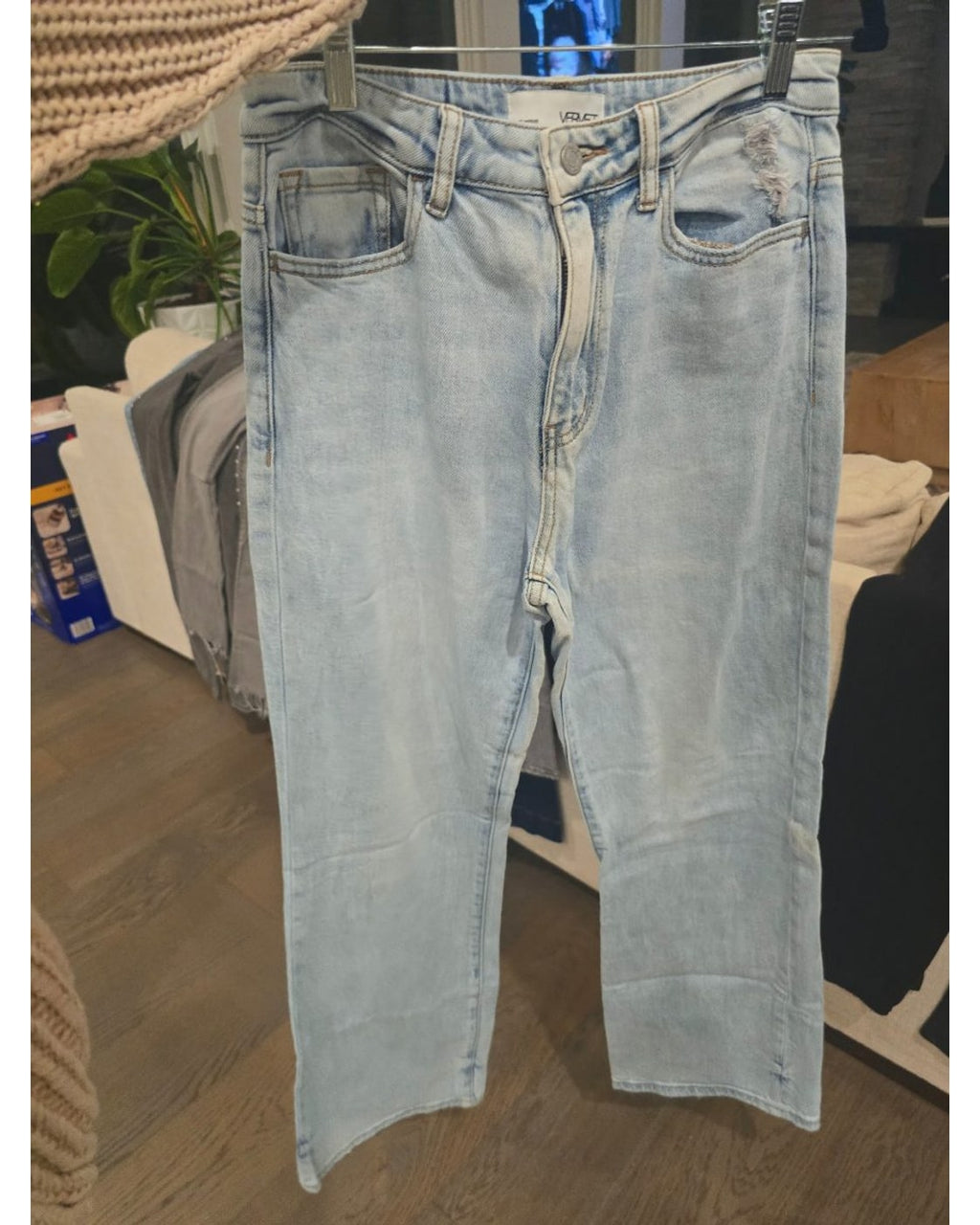 VERVET by Flying Monkey "Congenial" 90s Vintage Super High-Rise Flare Jeans