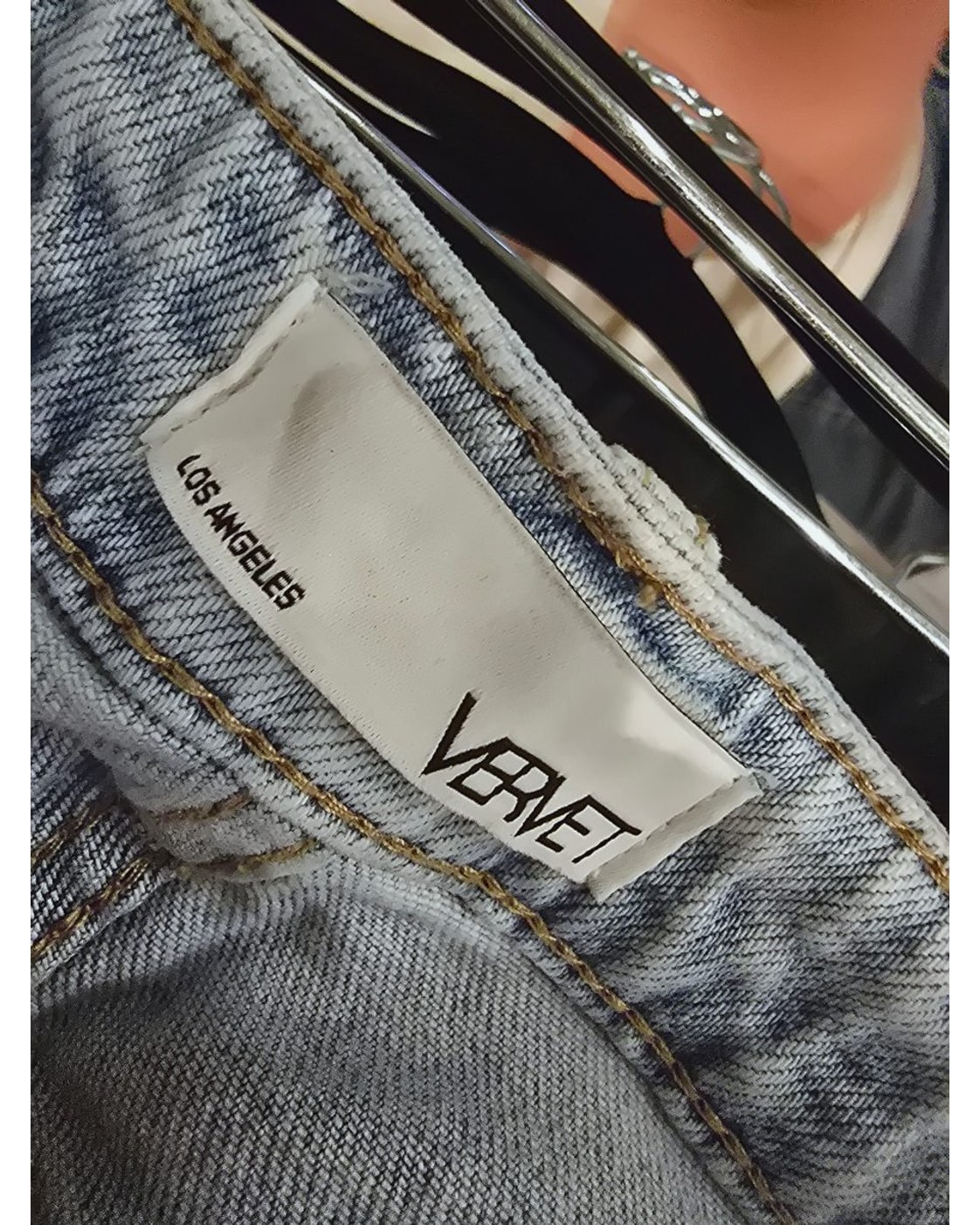VERVET by Flying Monkey "Congenial" 90s Vintage Super High-Rise Flare Jeans