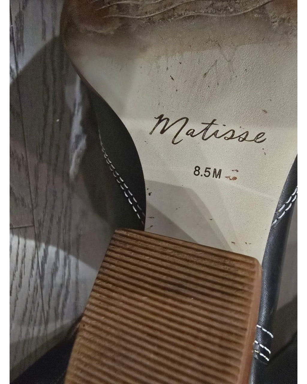 Matisse Caty Contrast Stitch Western Booties