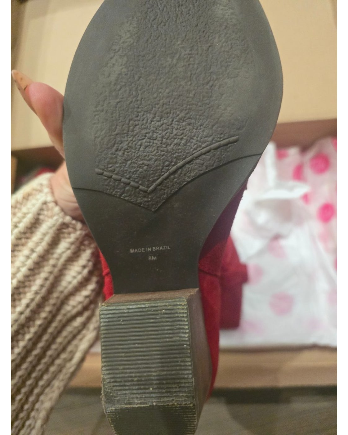 Suede Fringe Mid-Calf Boots