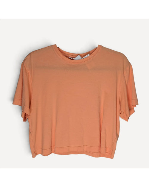 Orange Athleta Cropped Tee, size SP