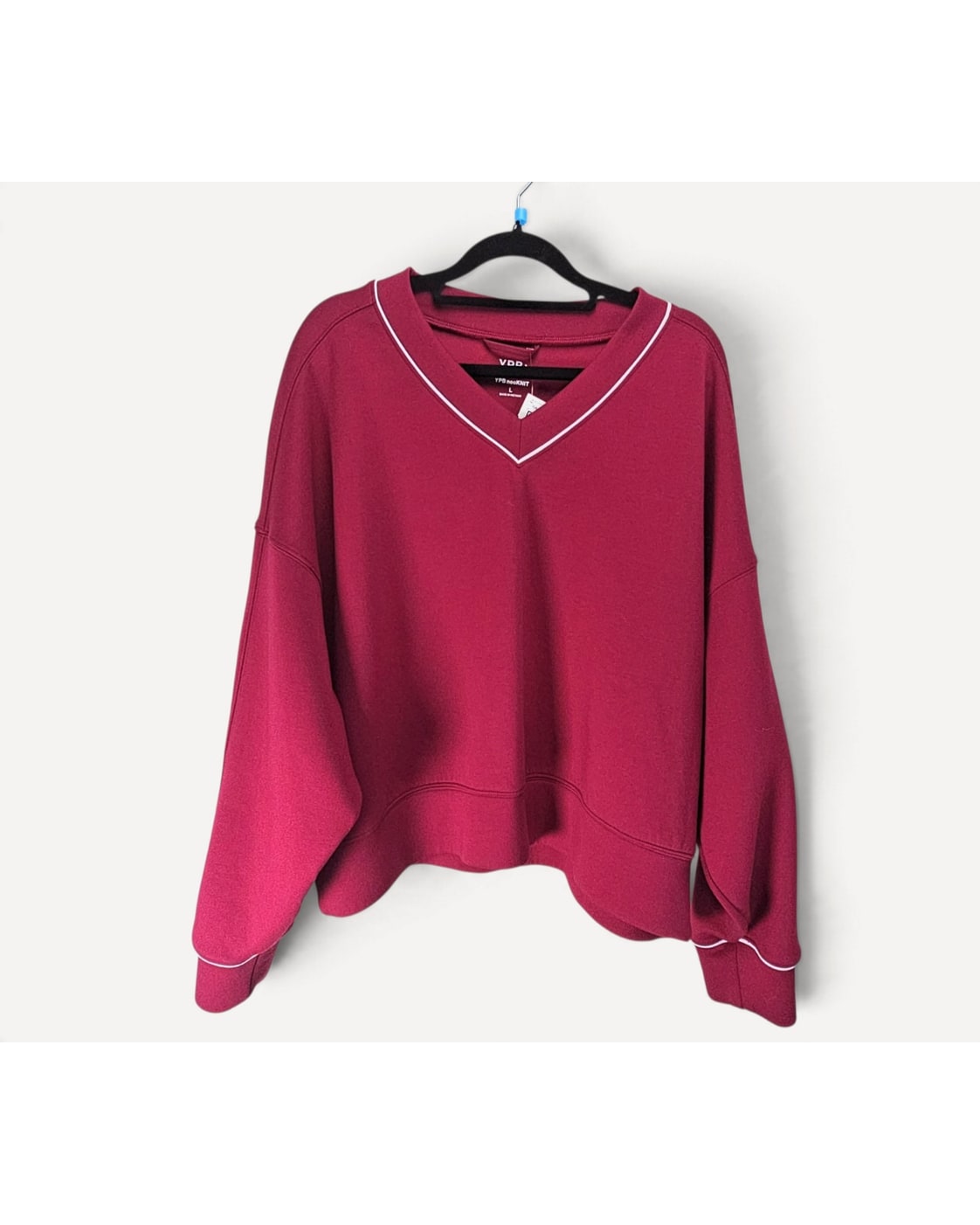 YPB neoKNIT Piped V-Neck Sweater