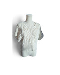 By Together Cropped Cable-Knit Sweater