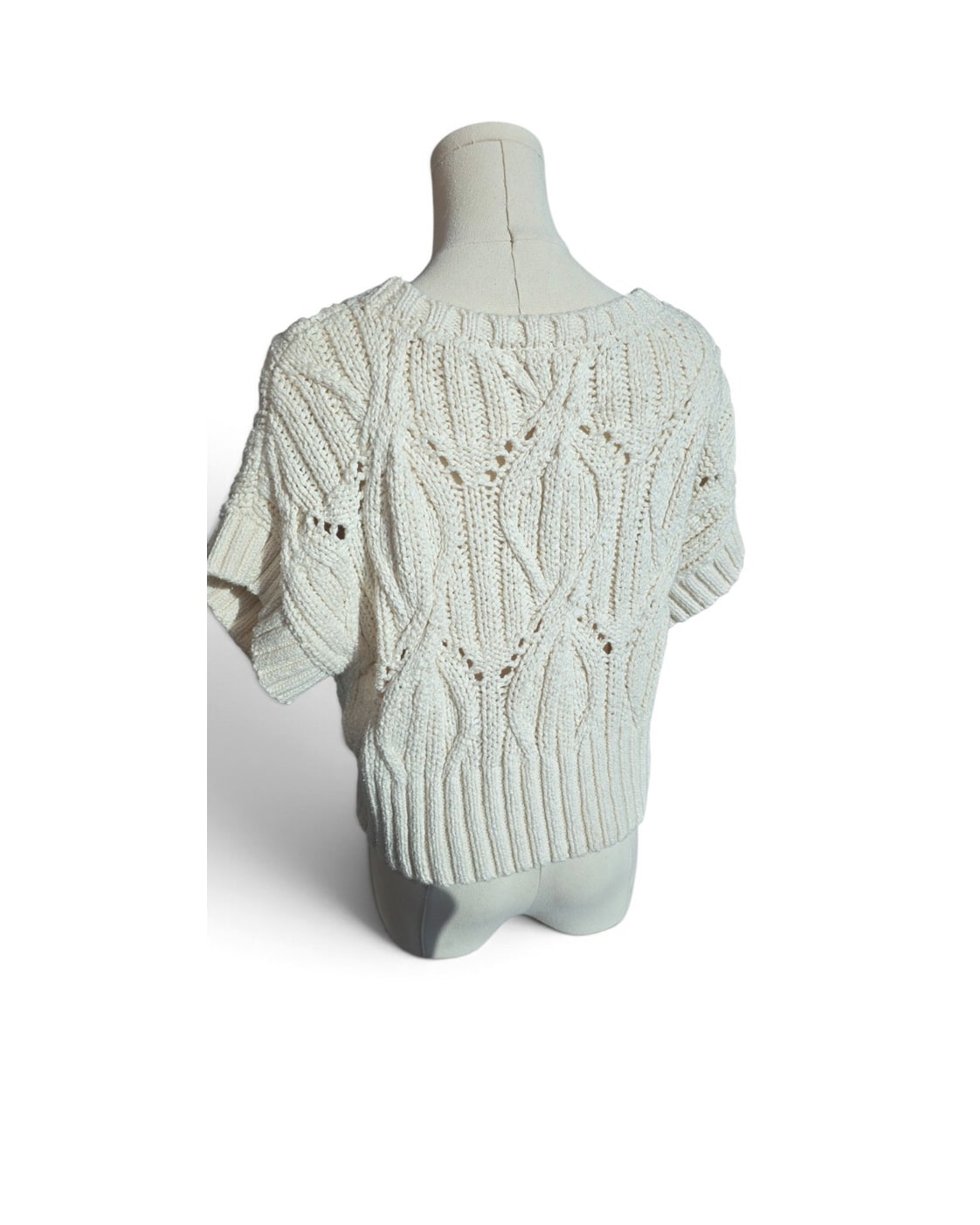 By Together Cropped Cable-Knit Sweater