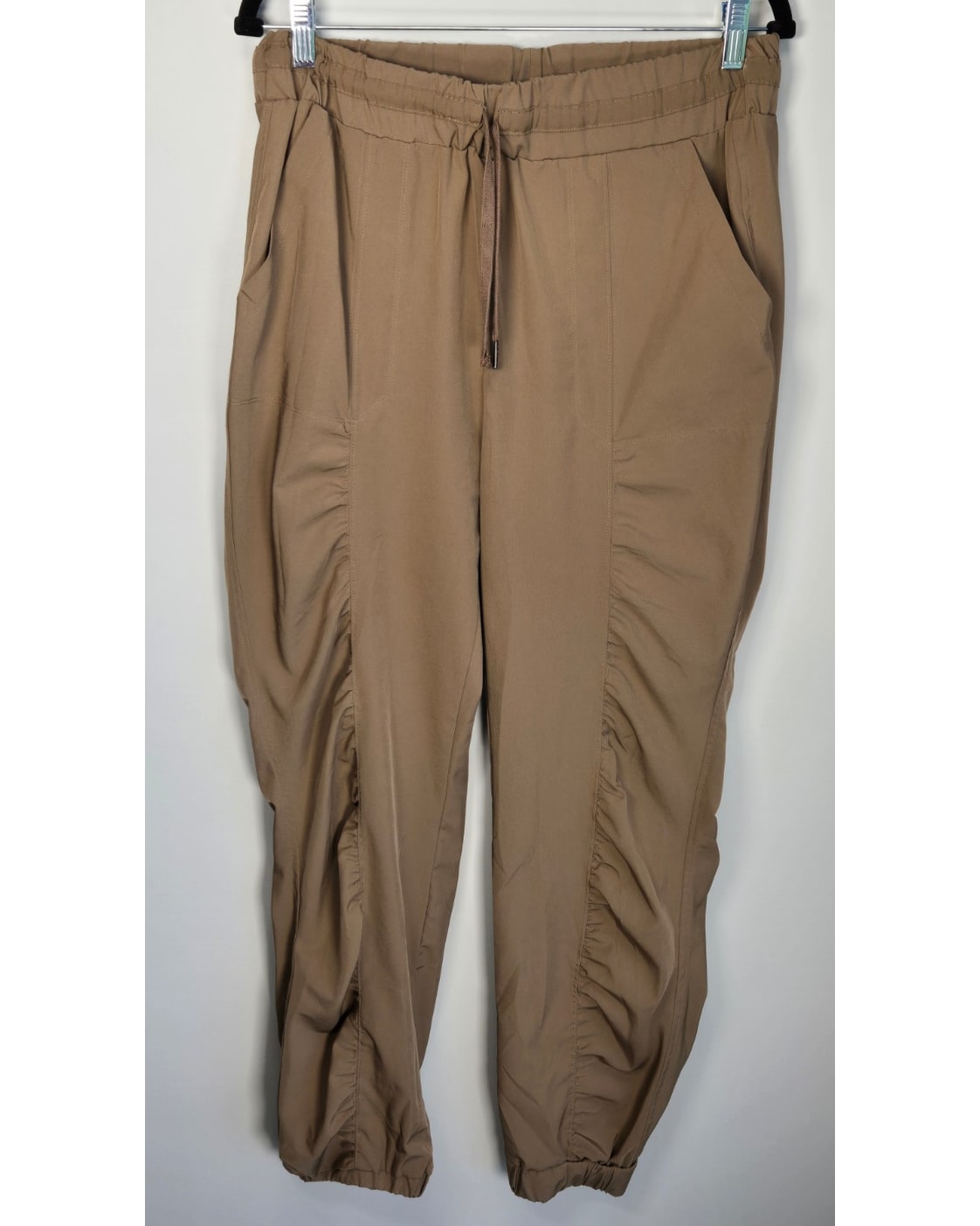 Ruched Drawstring Jogger Pants