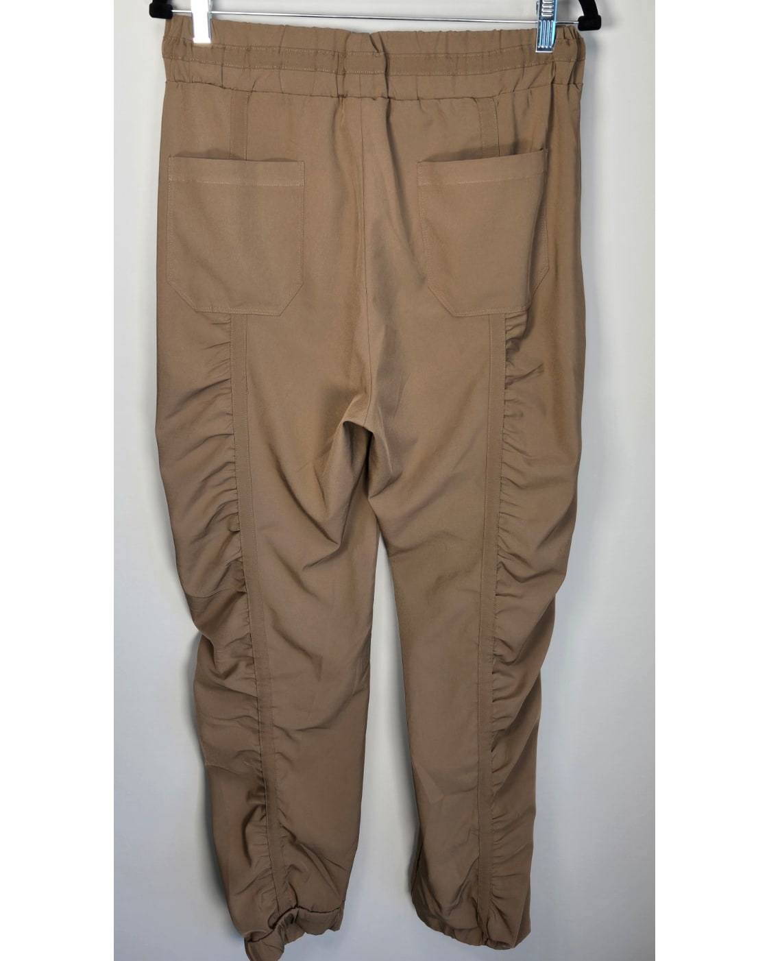 Ruched Drawstring Jogger Pants