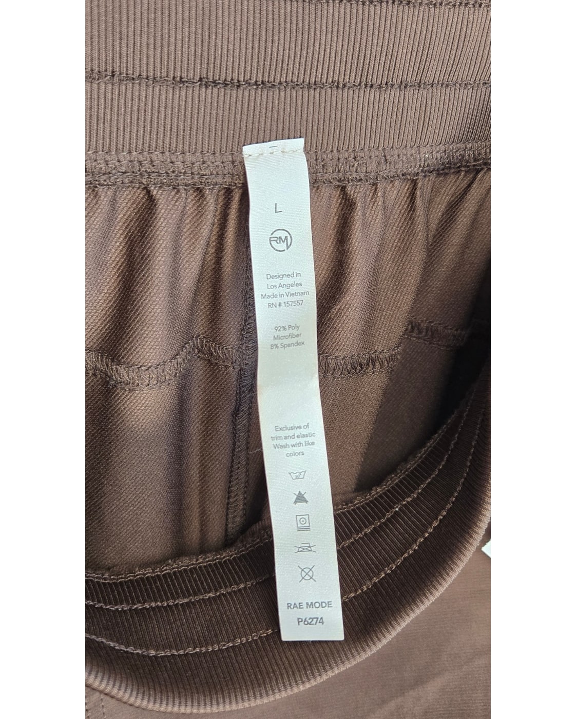 Cuffed Ankle Jogger Pants - Style# RN 157557