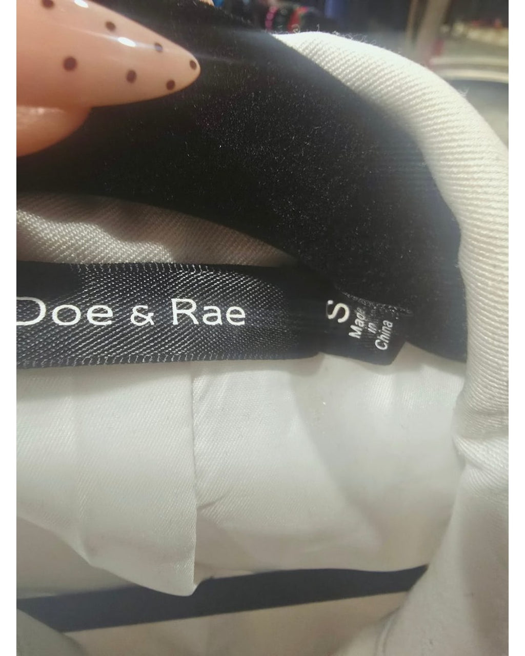 Doe & Rae Notched Lapel Blazer