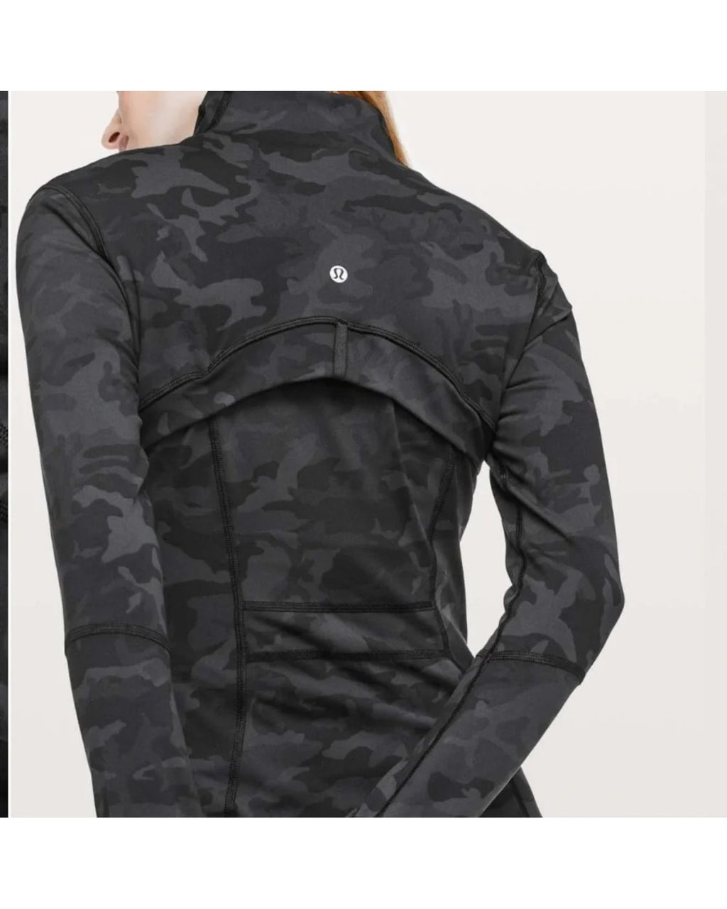 lululemon Camo Print Zip-Up Jacket - Style# RN 106259