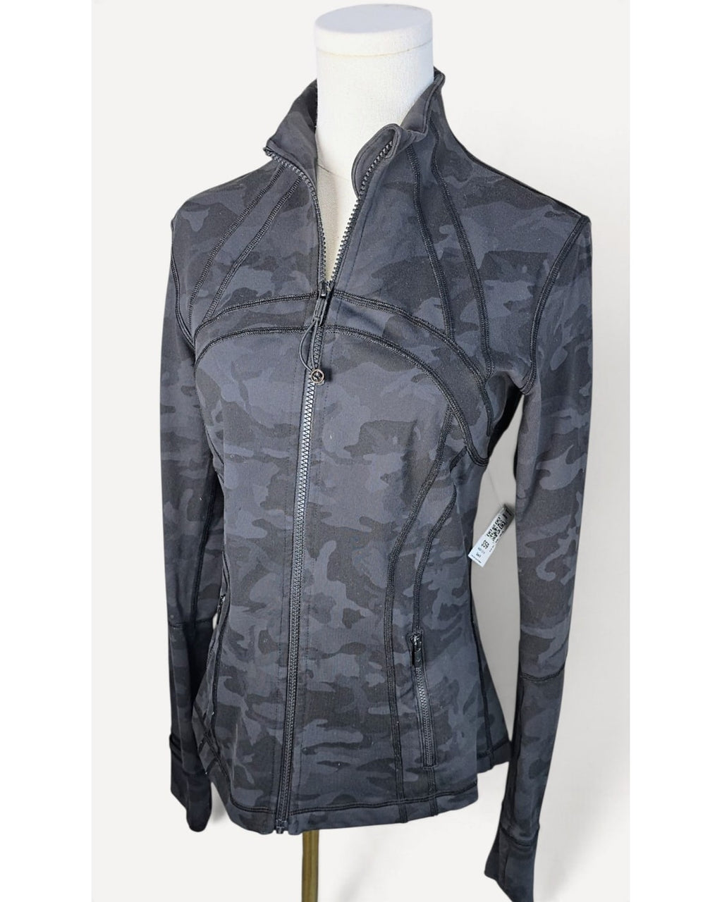 lululemon Camo Print Zip-Up Jacket - Style# RN 106259
