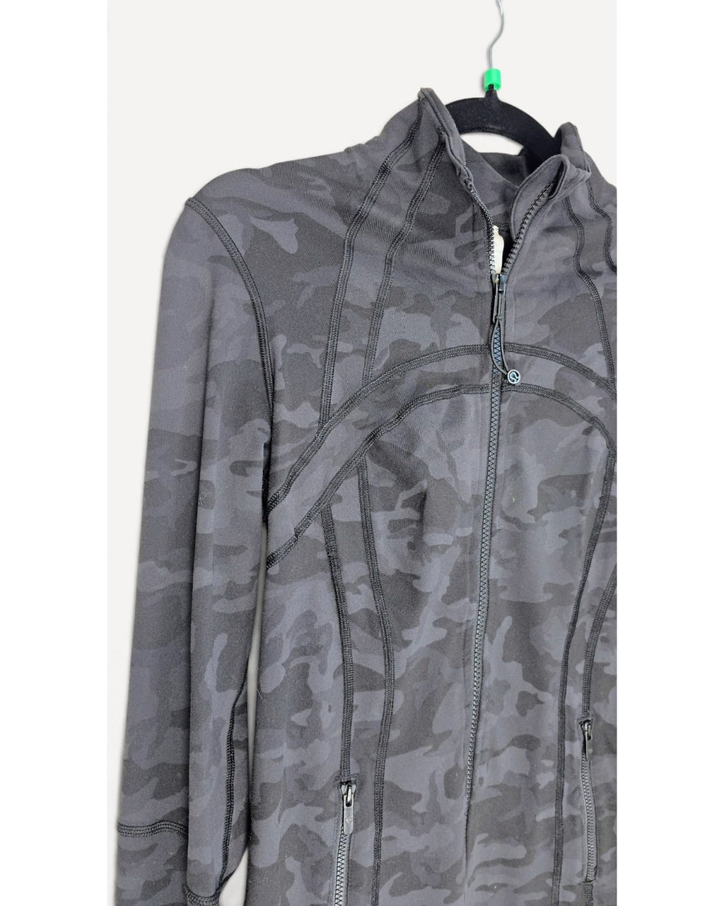 lululemon Camo Print Zip-Up Jacket - Style# RN 106259
