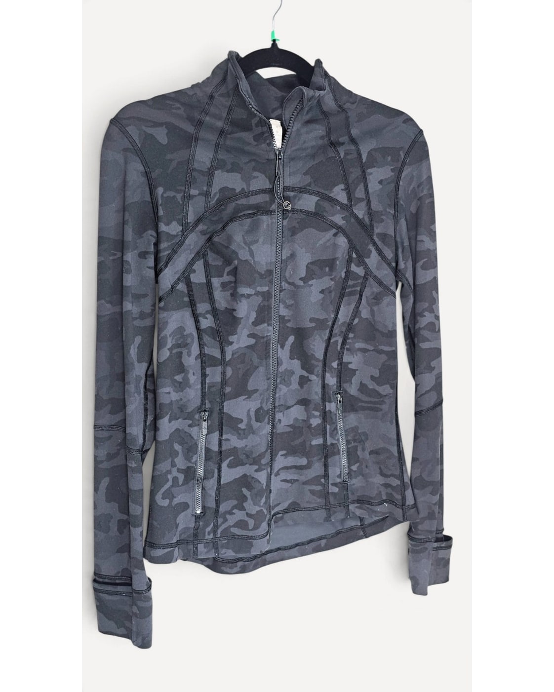 lululemon Camo Print Zip-Up Jacket - Style# RN 106259