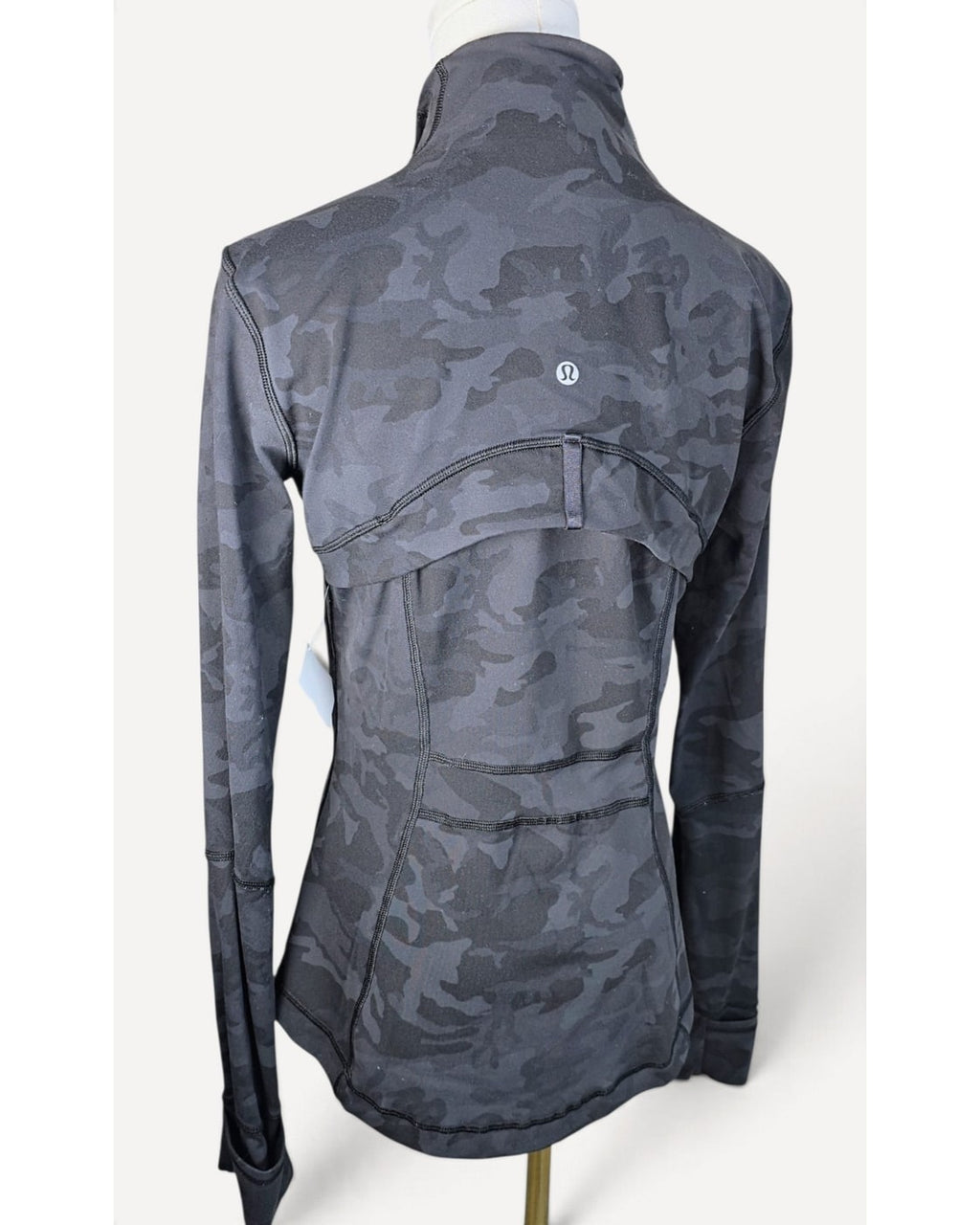 lululemon Camo Print Zip-Up Jacket - Style# RN 106259