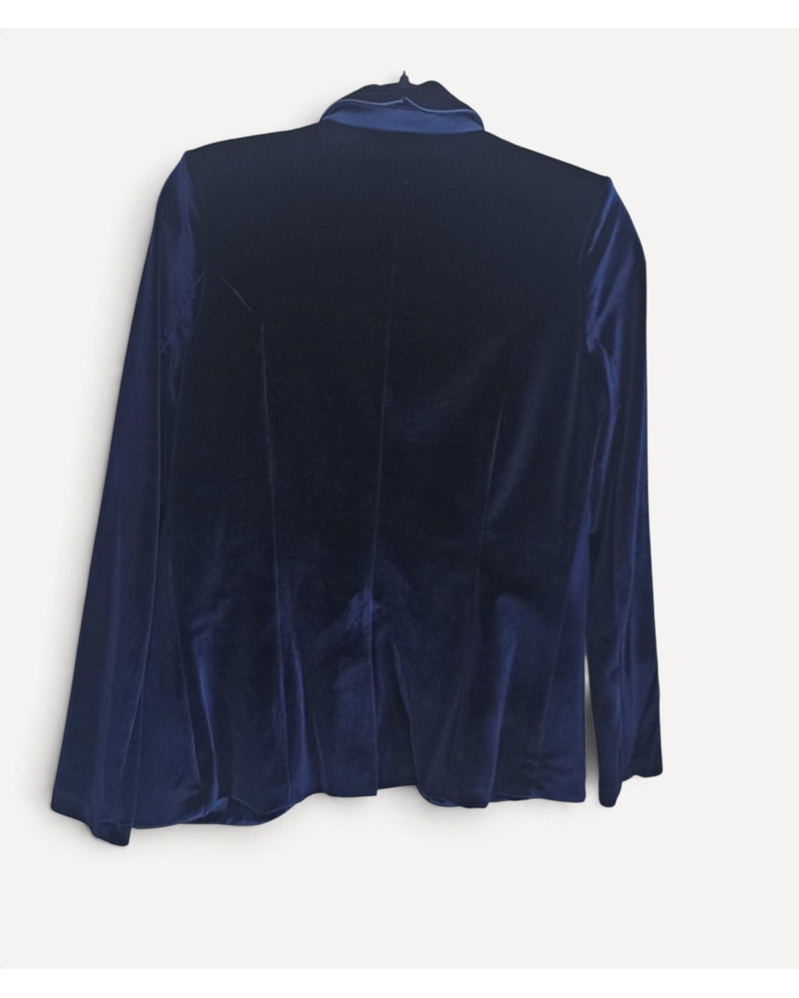 Fate Velvet Notch-Lapel Blazer