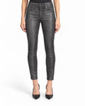 Hudson Nico Midrise Super Skinny Jeans Metallic- Style# WMA407GWF 18943-00