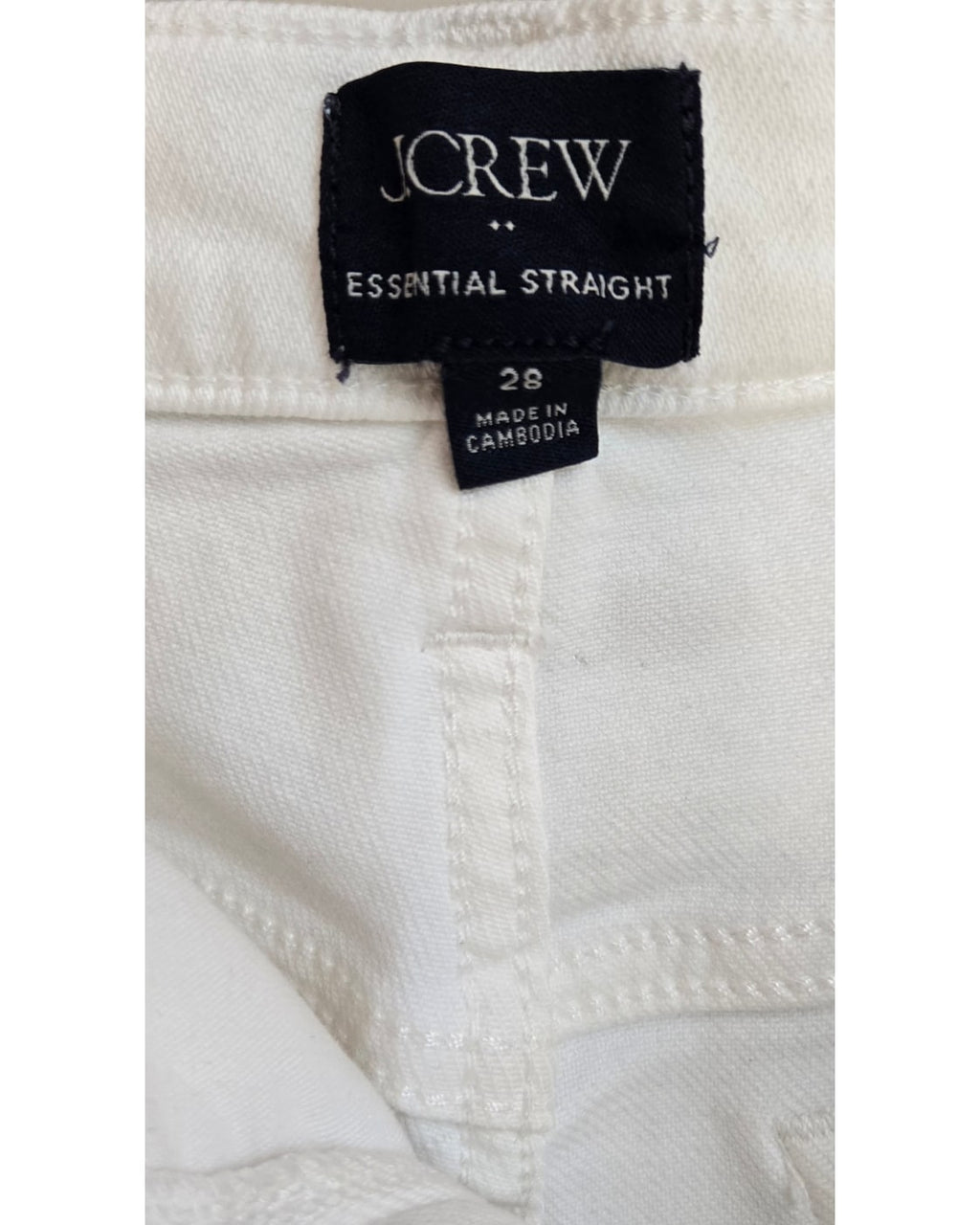 J.Crew Essential Straight Jean in All-Day Stretch