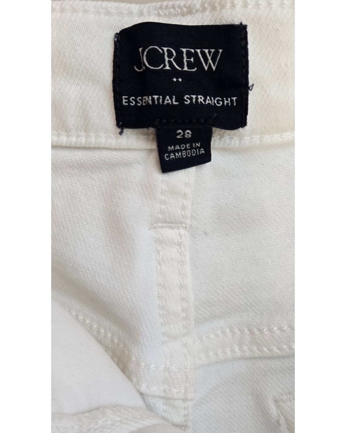 J.Crew Essential Straight Jean in All-Day Stretch
