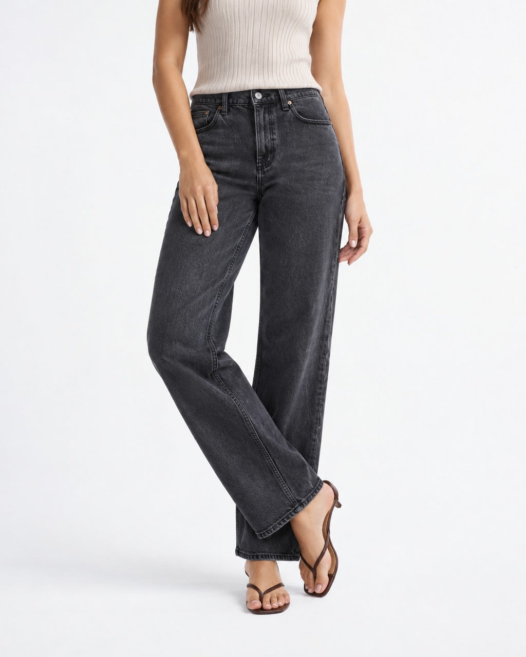 Abercrombie & Fitch The Loose High Rise Jean