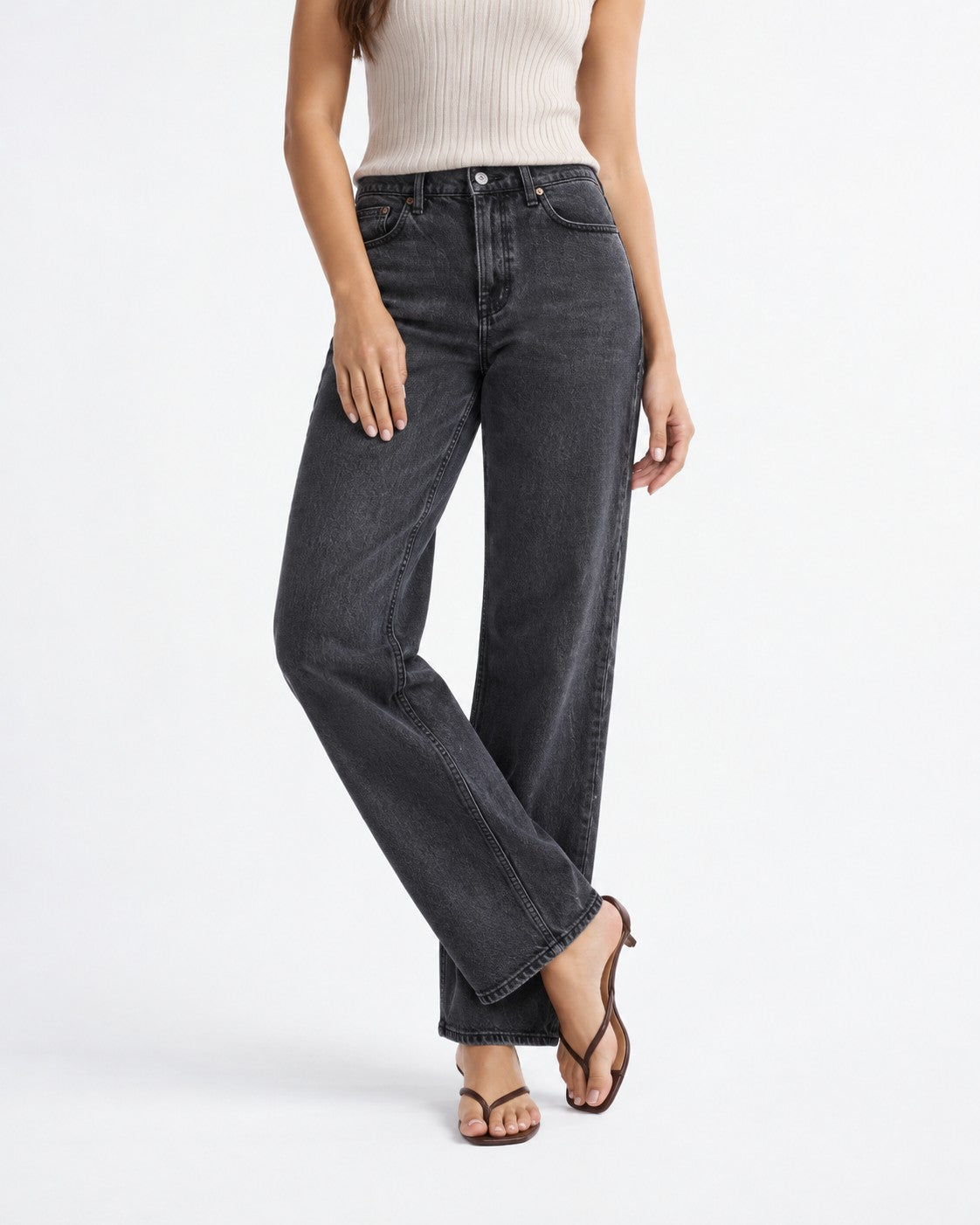 Abercrombie & Fitch The Loose High Rise Jean