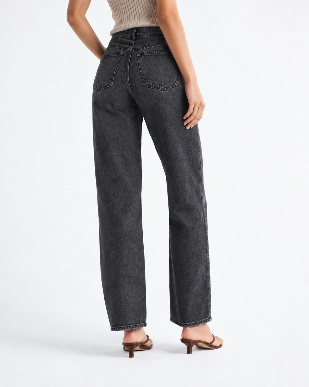 Abercrombie & Fitch The Loose High Rise Jean