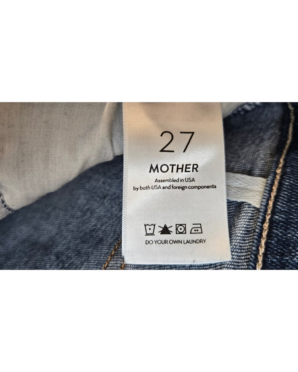 Mother The Hustler Ankle Fray