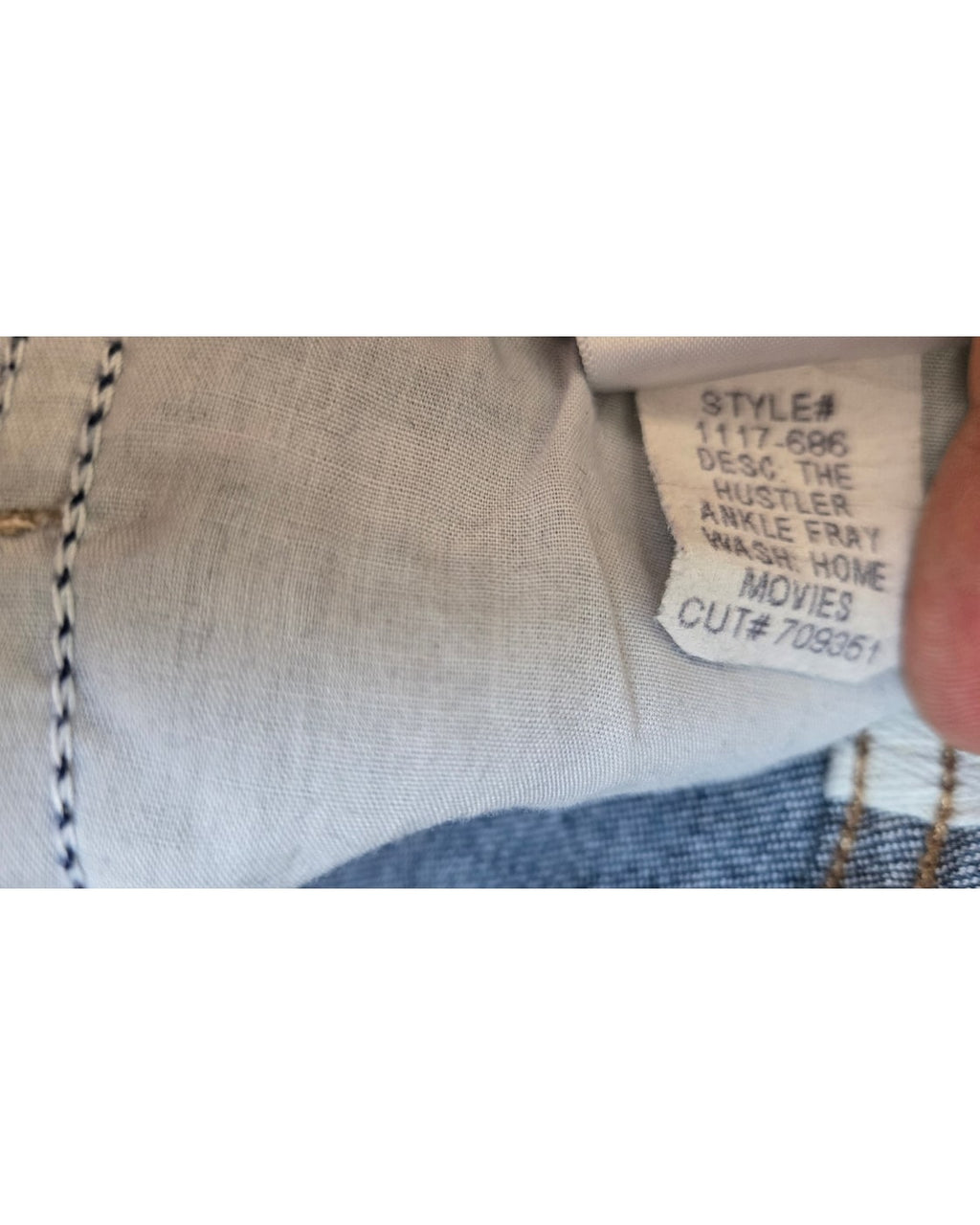 Mother The Hustler Ankle Fray