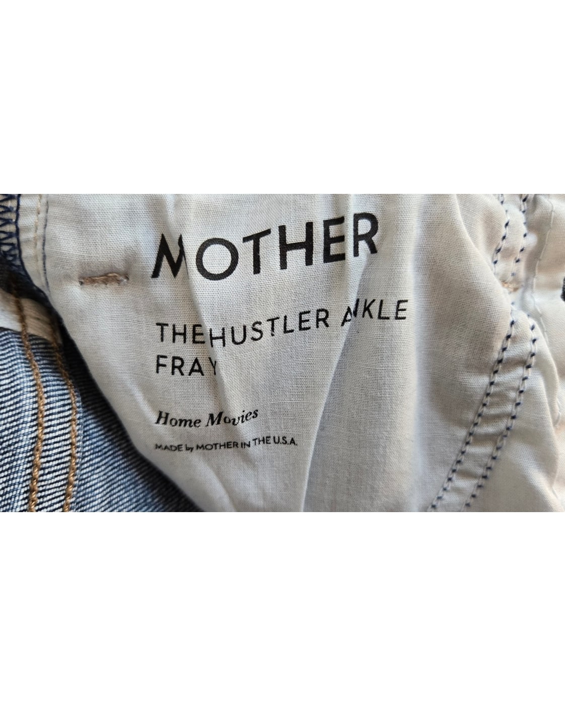 Mother The Hustler Ankle Fray